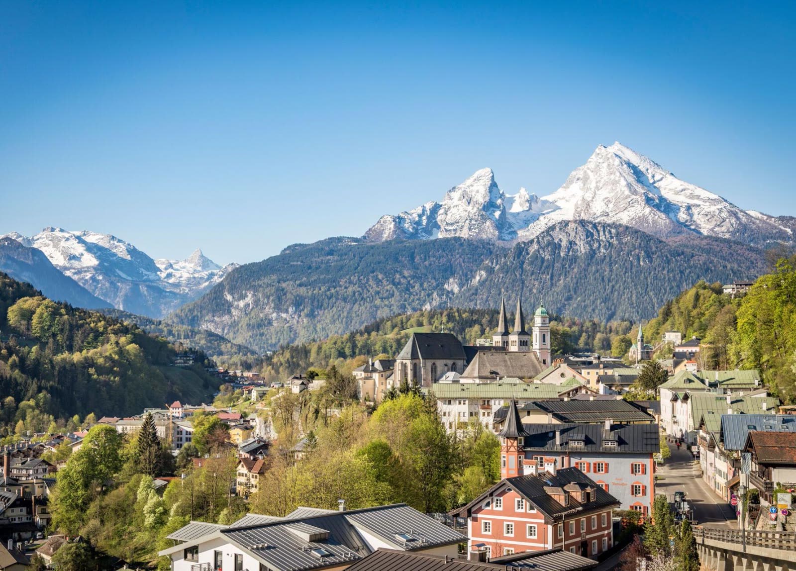 Spaziergang durch den Markt Berchtesgaden