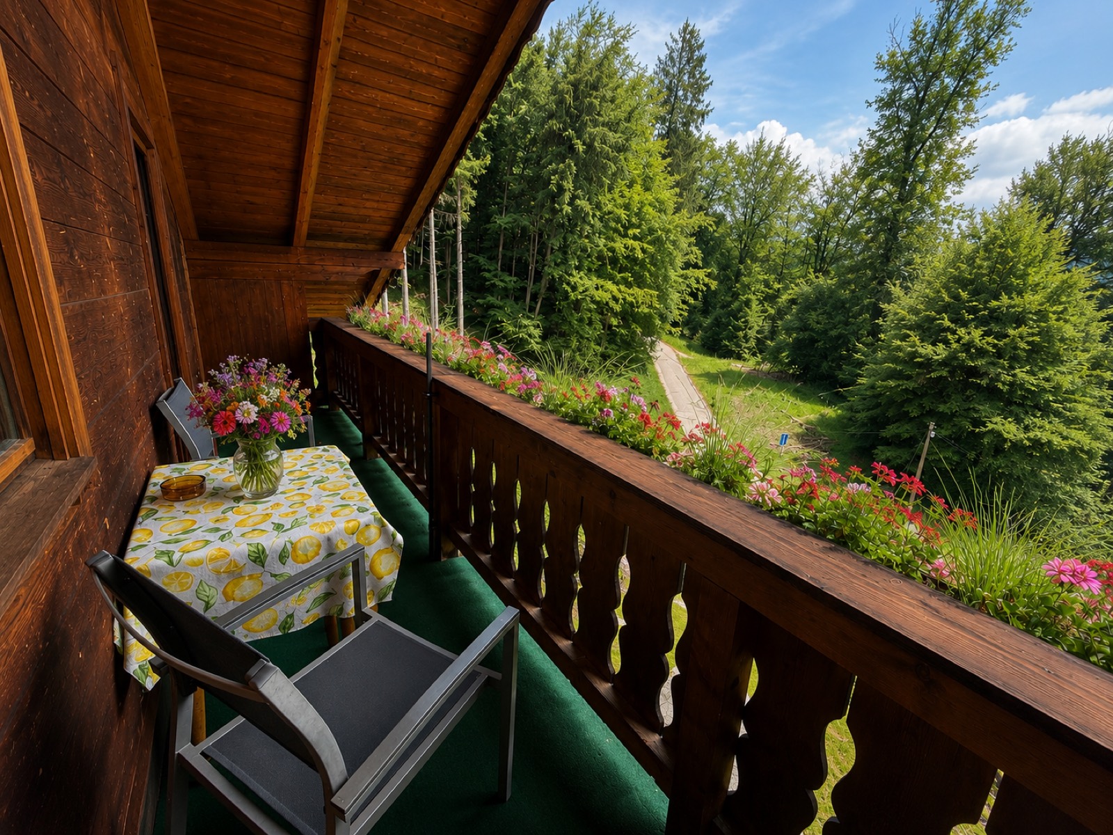 Balkon Ferienwohnung 1