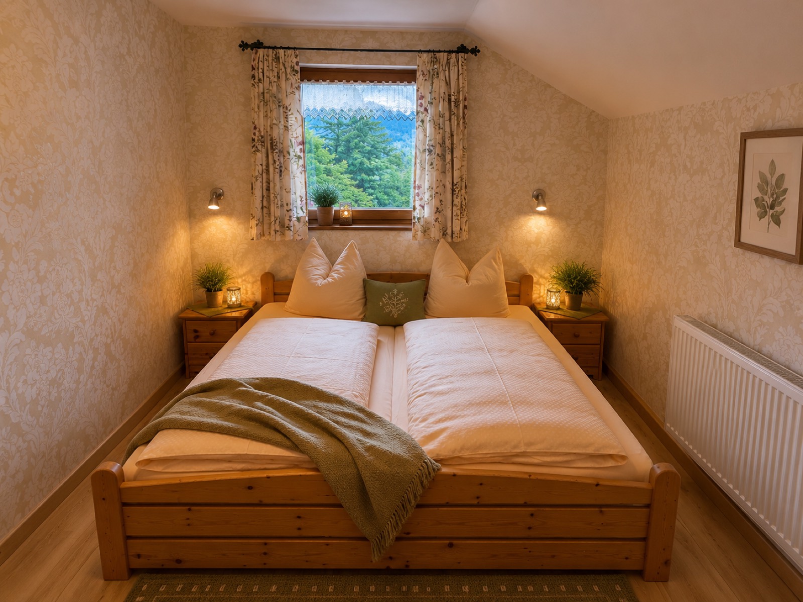Schlafzimmer Ferienwohnung 1